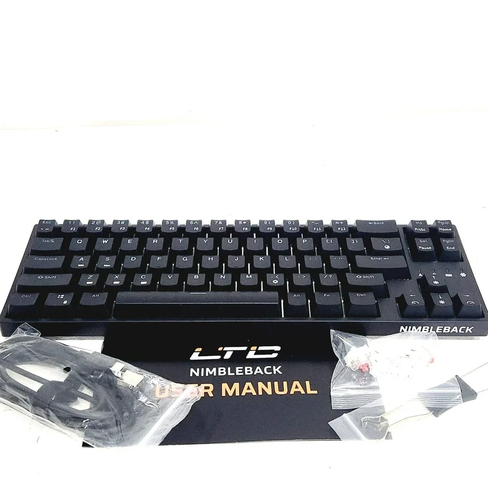 LTC NB681 65% RGB Mechanical‎ Keyboard – Hot-Swap Brown Switch, 68 Keys, Black